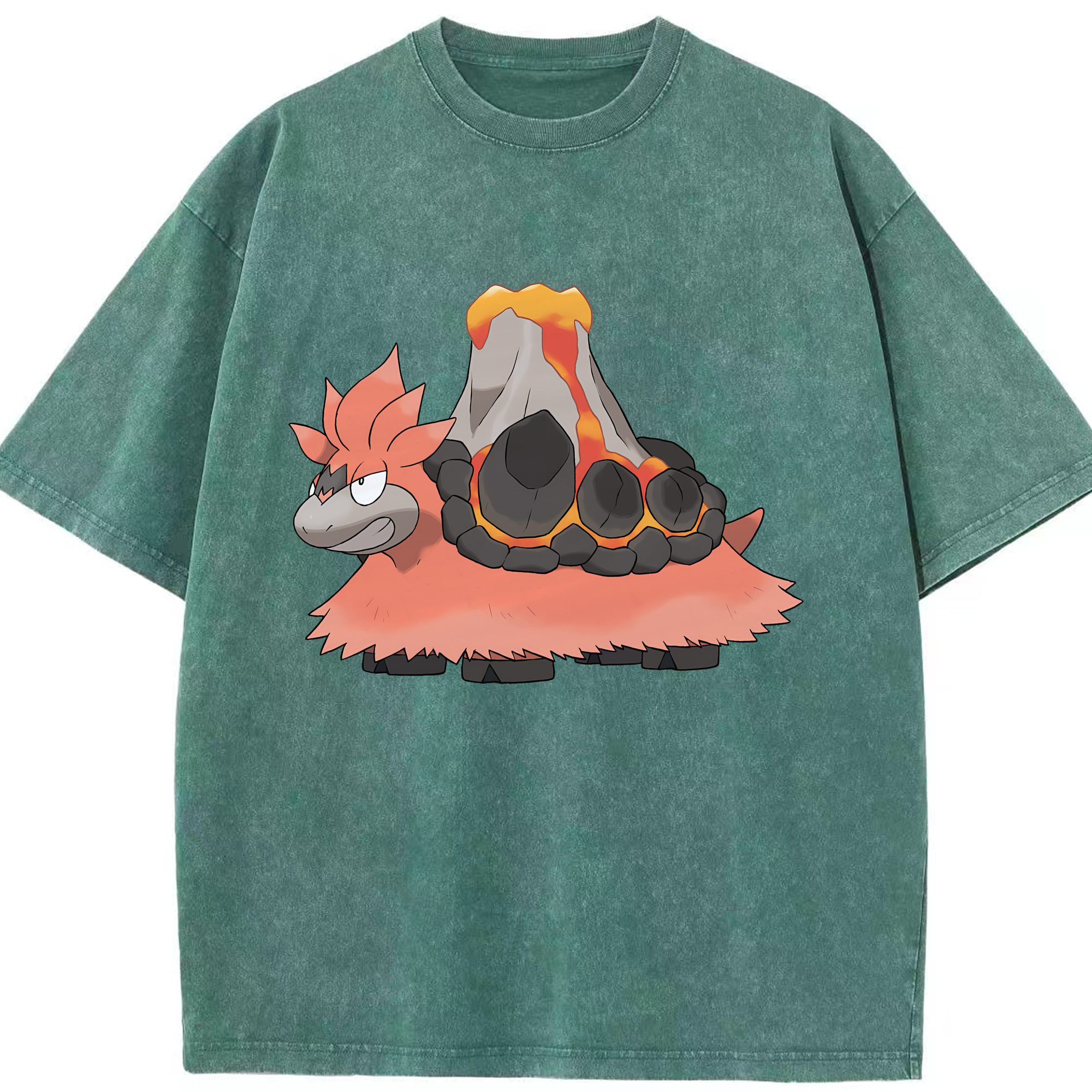 （画像用） ポケットモンスター Pokémon 綿100% ヴィンテージ風 半袖Tシャツ（フロントプリント）